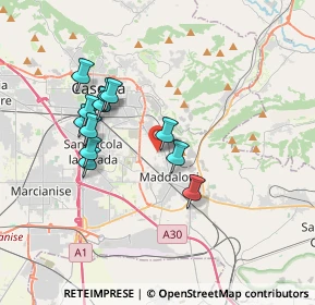 Mappa Via Sauda Vicinale Vairano, 81024 Maddaloni CE, Italia (3.4425)