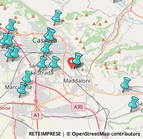 Mappa Via Sauda Vicinale Vairano, 81024 Maddaloni CE, Italia (5.78579)