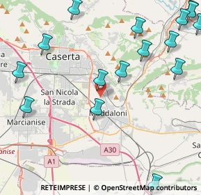 Mappa Via Sauda Vicinale Vairano, 81024 Maddaloni CE, Italia (6.46529)
