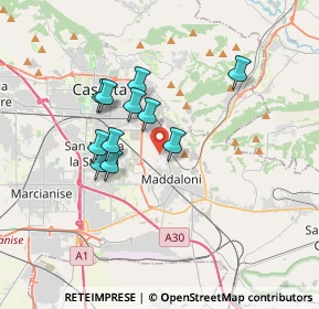 Mappa Via Sauda Vicinale Vairano, 81024 Maddaloni CE, Italia (3.01636)