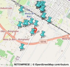 Mappa Via Giovanni Laterza, 70042 Mola di Bari BA, Italia (0.533)