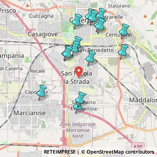 Mappa Via P. Bronzetti, 81020 San Nicola La Strada CE, Italia (2.33625)