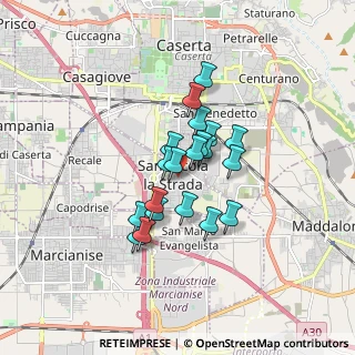 Mappa Vicolo L. Vanvitelli, 81020 San Nicola La Strada CE, Italia (1.266)
