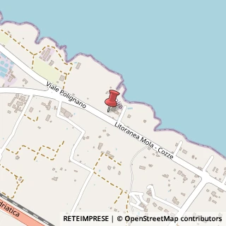 Mappa Strada Statale 16 Adriatica, 1, 70042 Mola di Bari, Bari (Puglia)