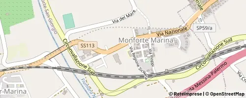 Mappa San Filippo del Mela