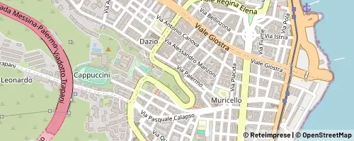 Mappa Messina