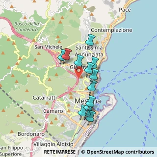 Mappa Impianti sportivi comunali, 98121 Messina ME, Italia (1.60769)