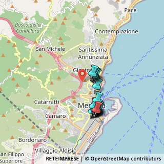 Mappa Impianti sportivi comunali, 98121 Messina ME, Italia (1.683)