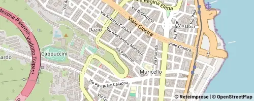 Mappa Messina