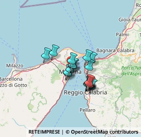 Mappa 98121 Messina ME, Italia (8.96632)