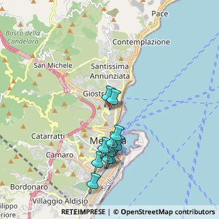Mappa 98121 Messina ME, Italia (2.03636)