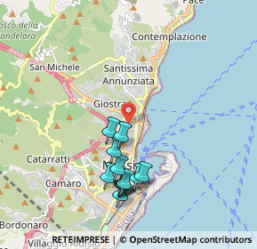 Mappa 98121 Messina ME, Italia (2.09667)