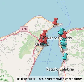 Mappa 98121 Messina ME, Italia (5.18)
