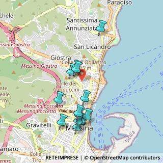Mappa 98121 Messina ME, Italia (1.05538)