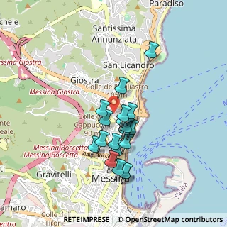 Mappa 98121 Messina ME, Italia (0.8105)