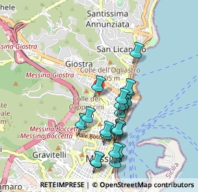 Mappa Messina, 98121 Messina ME, Italia (1.003)