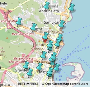 Mappa Messina, 98121 Messina ME, Italia (1.144)