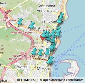 Mappa Messina, 98121 Messina ME, Italia (0.805)