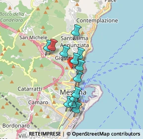 Mappa Messina, 98121 Messina ME, Italia (1.55769)