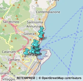 Mappa Imbarco traghetti per Villa San Giovanni, 98121 Messina ME, Italia (1.43273)