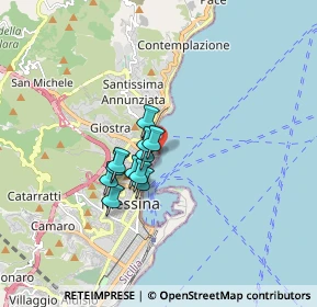 Mappa Imbarco traghetti per Villa San Giovanni, 98121 Messina ME, Italia (1.20273)