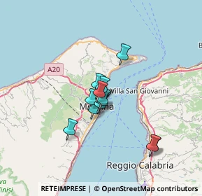 Mappa Imbarco traghetti per Villa San Giovanni, 98121 Messina ME, Italia (4.9375)