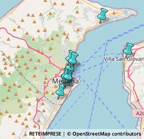 Mappa Imbarco traghetti per Villa San Giovanni, 98121 Messina ME, Italia (2.69182)