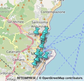 Mappa Via Legnano, 98121 Messina ME, Italia (1.55273)