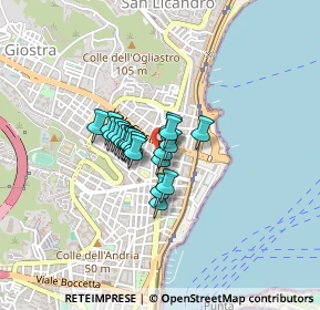 Mappa Via Legnano, 98121 Messina ME, Italia (0.255)
