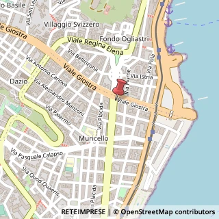 Mappa Via G. Garibaldi, 310, 98123 Messina, Messina (Sicilia)