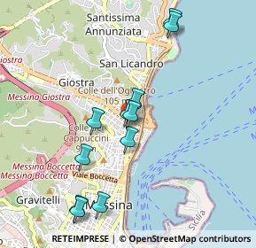 Mappa Via Legnano, 98121 Messina ME, Italia (1.04)