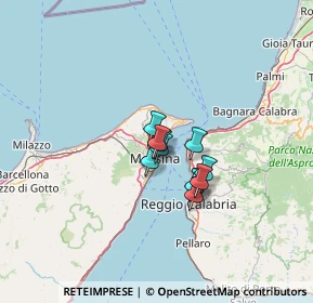 Mappa Via Legnano, 98121 Messina ME, Italia (8.36182)