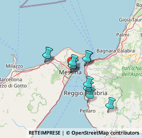 Mappa Via Legnano, 98121 Messina ME, Italia (10.1375)