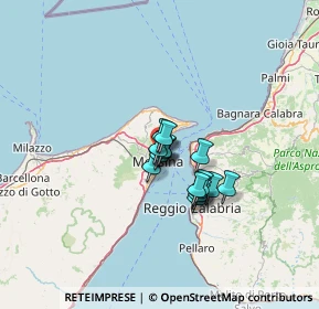 Mappa Via Legnano, 98121 Messina ME, Italia (8.44438)