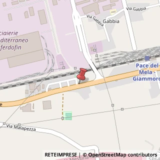 Mappa Via Nazionale, 14, 98042 Pace del Mela, Messina (Sicilia)