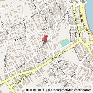 Mappa Via Pazienza, 33/A, 90151 Capaci, Palermo (Sicilia)