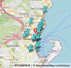 Mappa Piazza S. Vincenzo, 98121 Messina ME, Italia (0.6485)