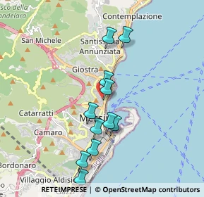 Mappa Piazza S. Vincenzo, 98121 Messina ME, Italia (1.92182)
