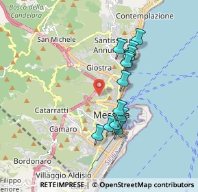 Mappa Via del Pozzo, 98121 Messina ME, Italia (1.75538)