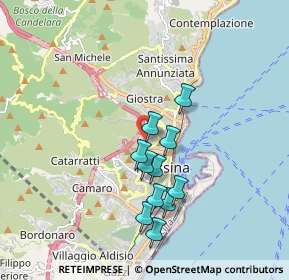 Mappa Via del Pozzo, 98121 Messina ME, Italia (1.71)