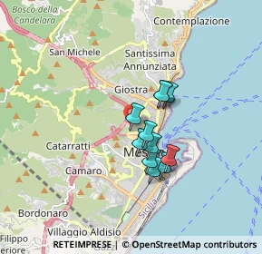 Mappa Via del Pozzo, 98121 Messina ME, Italia (1.30182)