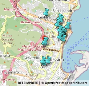 Mappa Via del Pozzo, 98121 Messina ME, Italia (0.888)