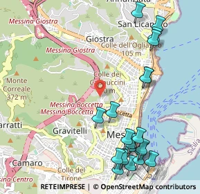Mappa Via del Pozzo, 98121 Messina ME, Italia (1.453)