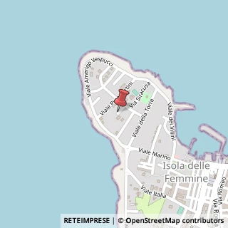 Mappa Via Emilia, 9, 90040 Isola delle Femmine, Palermo (Sicilia)