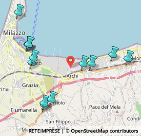 Mappa A2a, 98044 San Filippo del Mela ME, Italia (2.68846)