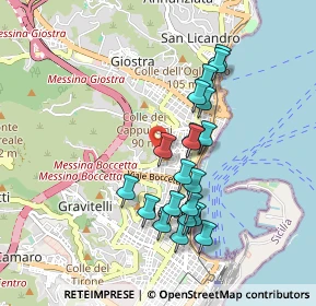 Mappa Via Raimondo Ansalone, 98121 Messina ME, Italia (0.924)