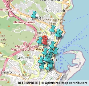 Mappa Via Raimondo Ansalone, 98121 Messina ME, Italia (0.843)