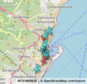 Mappa Via delle Mura, 98121 Messina ME, Italia (1.48273)