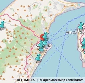 Mappa Via delle Mura, 98121 Messina ME, Italia (5.60636)