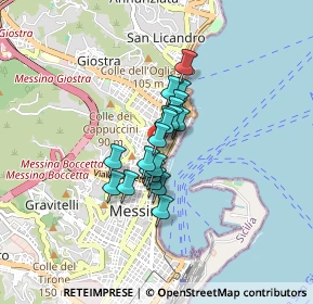Mappa Via S. Liberale, 98121 Messina ME, Italia (0.545)